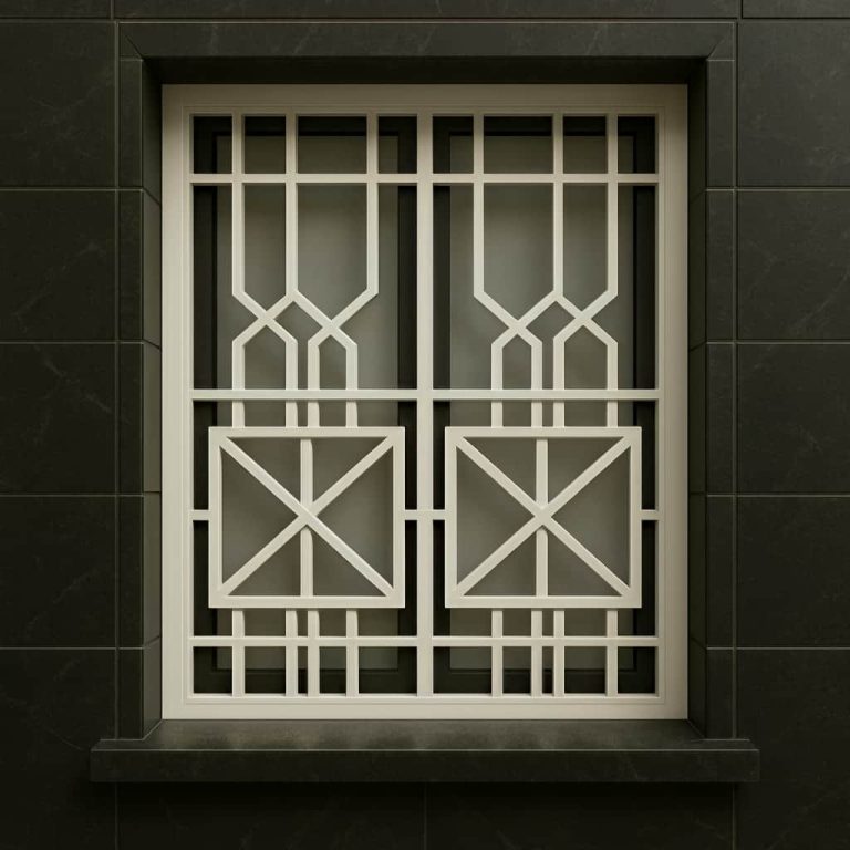 حفاظ پنجره مدل هندسی مدرن در زاهدان