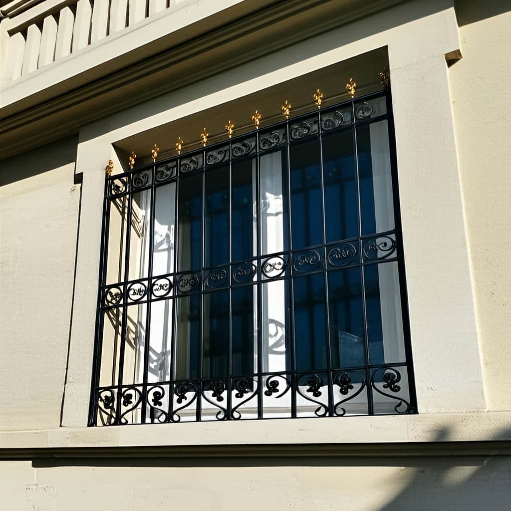 حفاظ پنجره با طراحی سلطنتی