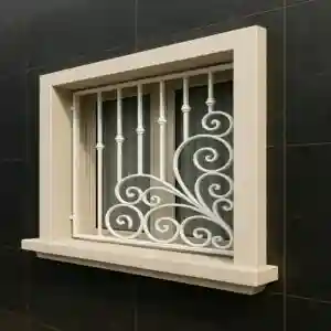 حفاظ پنجره مدل گل پیچ در زاهدان