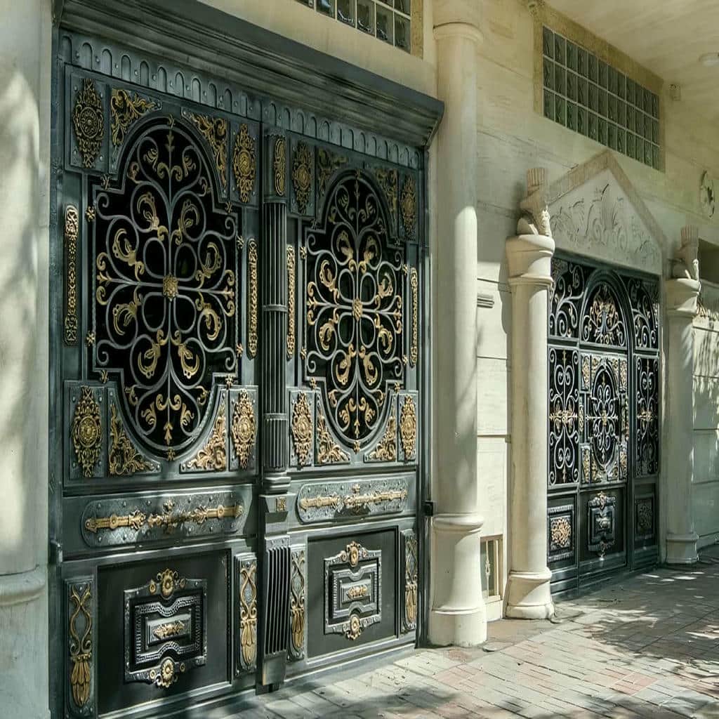 قیمت درب حیاط لاکچری با رنگ در زاهدان