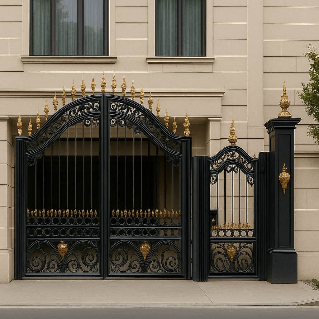 درب فلزی سمیه در زاهدان