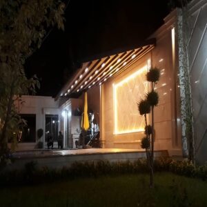 سقف برقی پارچهای زاهدان با پارچه مقاوم فضای باز