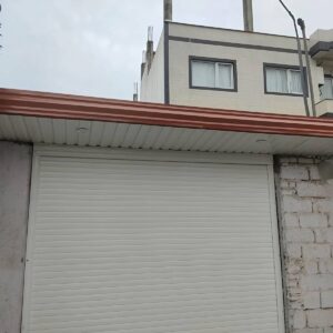 آردواز دکوراتیو زاهدان با فرم مدرن روی ورودی سنگی